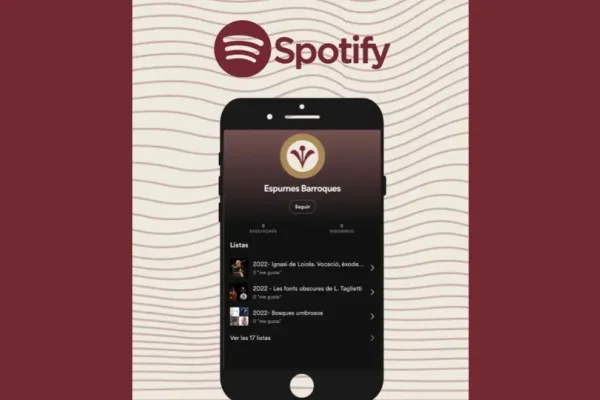 Escolta les músiques a les llistes de reproducció d'Spotify